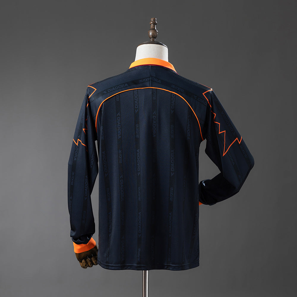 Roma 99/00 Third Away Long-Sleeved Retro Jersey S-4XL