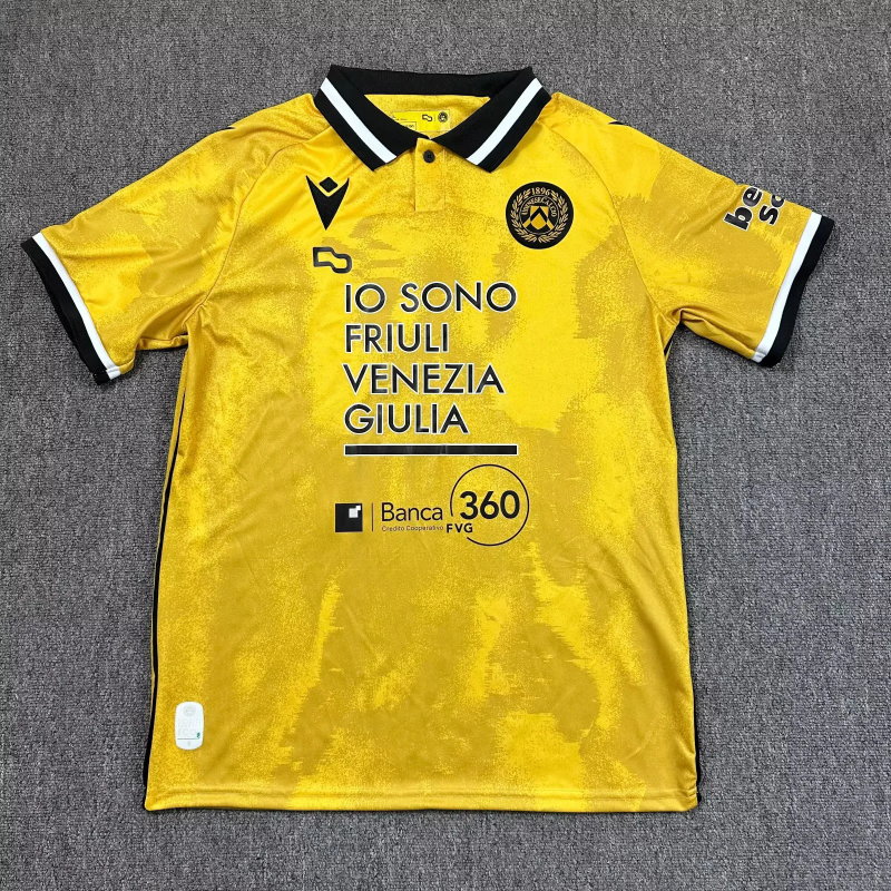 Udinese Calcio 2025/26 Third Away soccer jersey size S-2XL