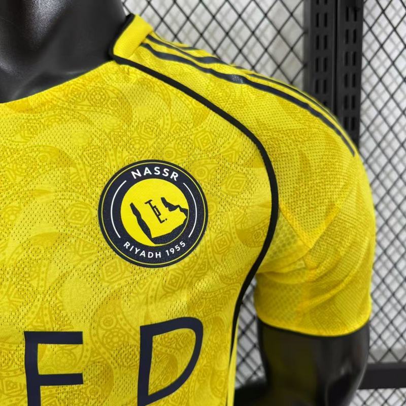 25-26 Al-Nassr home player version soccer jersey
