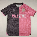 25-26 Palestino special version pink grey soccer jersey