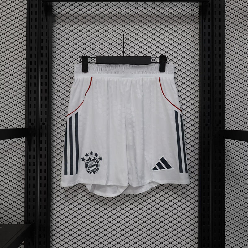Pantalon Corto de Futbol #25-26 Bayern white shorts — Zhang199