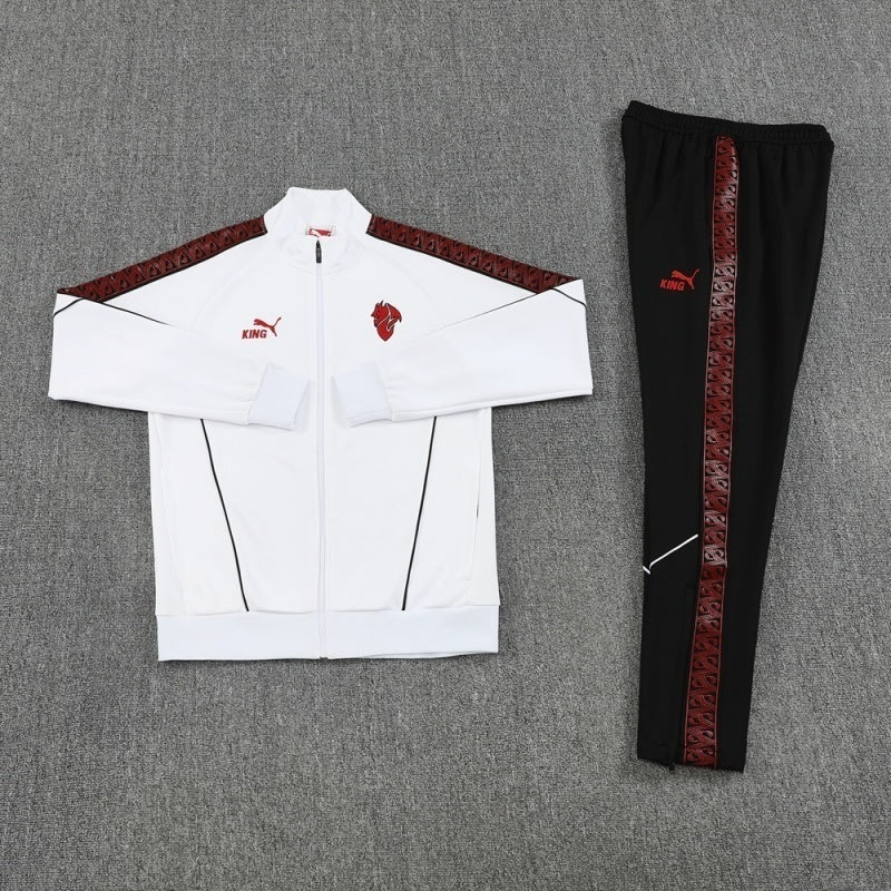 AC Milan 2025/26 White long sleeve Jacket suit S-XXL