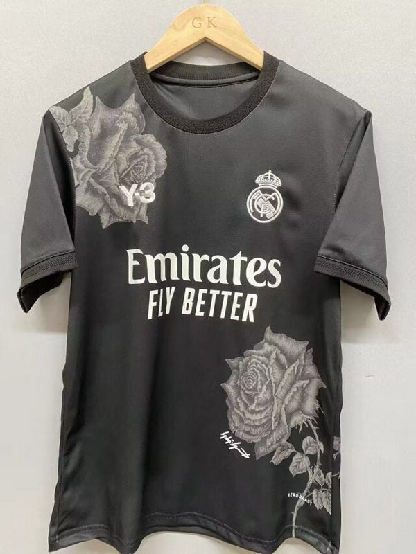 24-25 Real Madrid Y3 roses black jersey