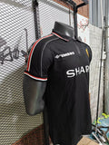 98-99 Manchester United away black retro jersey