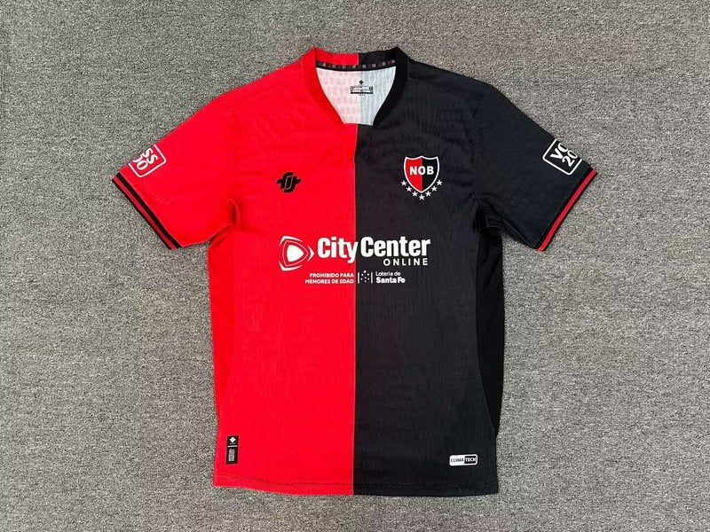 25-26 Newell's Old Boys Home Soccer Jersey