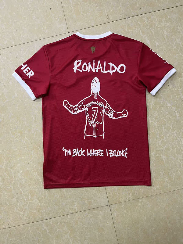 21-22 MNU RONALDO Version Jersey