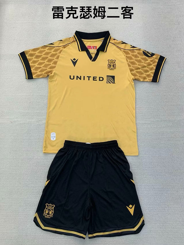 24-25 Wrexham Third away kid kit