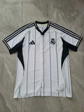25-26 Real Madrid white Baseball jersey