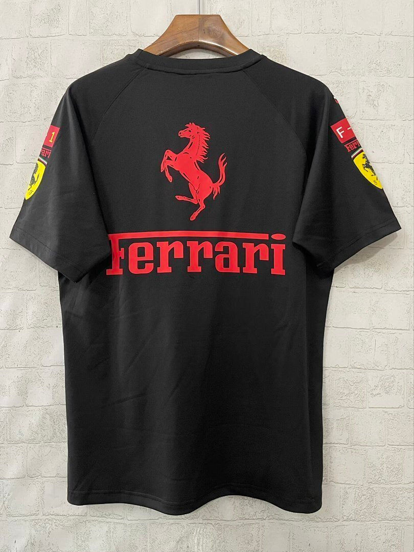 Ferrari 2025 black F1 shirt S-3XL
