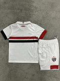 24-25 Sao paulo home white kid kit