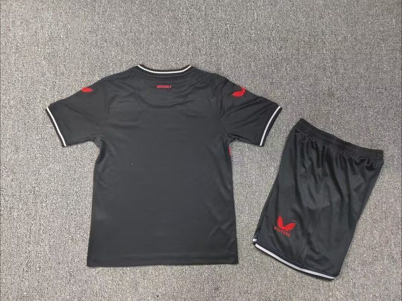 23-24 leverkusen home black kid kit