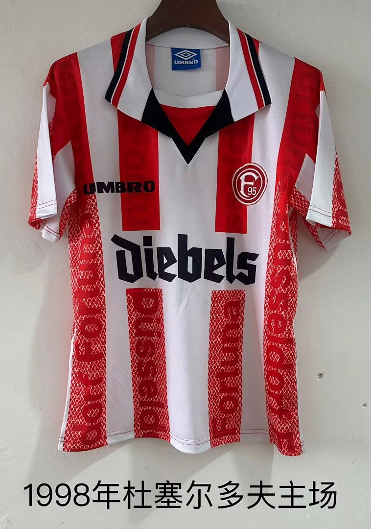 Retro 1998 Fortuna Düsseldorf Home jersey size S-2XL