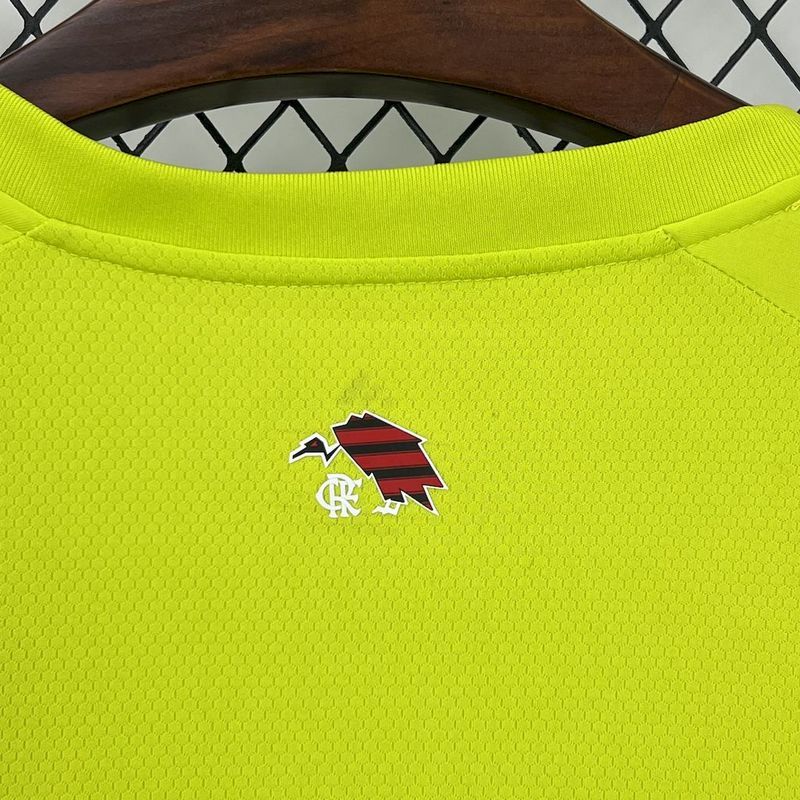 25-26 Flamengo Yellow goalkeeper jersey