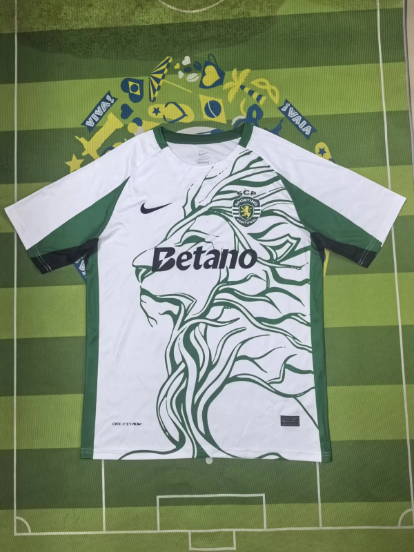 25-26 Sporting Lisbon special lion version soccer jersey