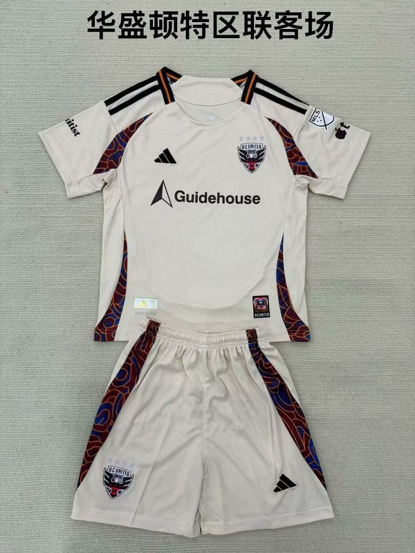 25-26 DC United away kid kit