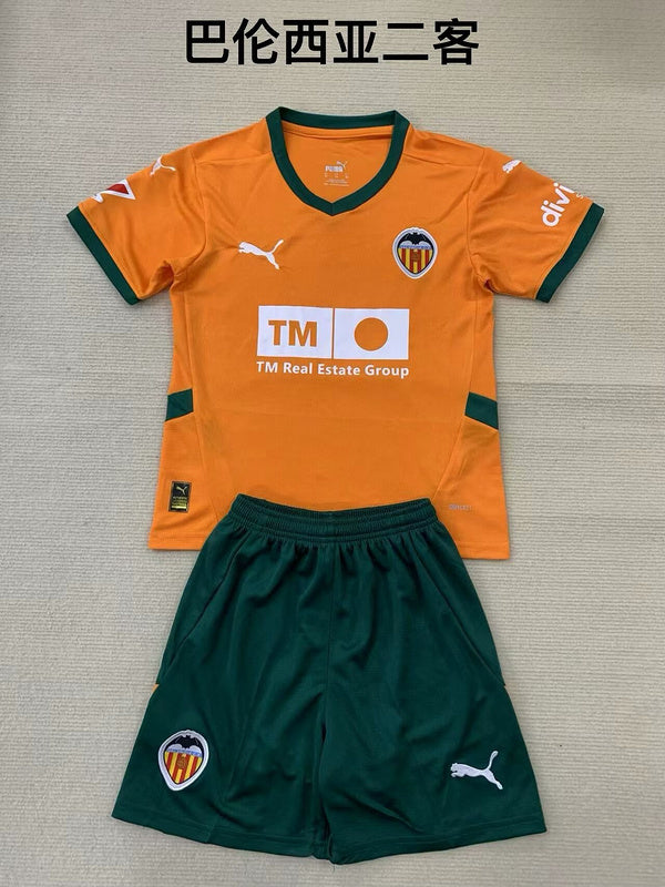 24-25 Valencia Third away kid kit