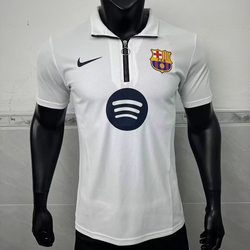 25-26 Barcelona white player version jersey