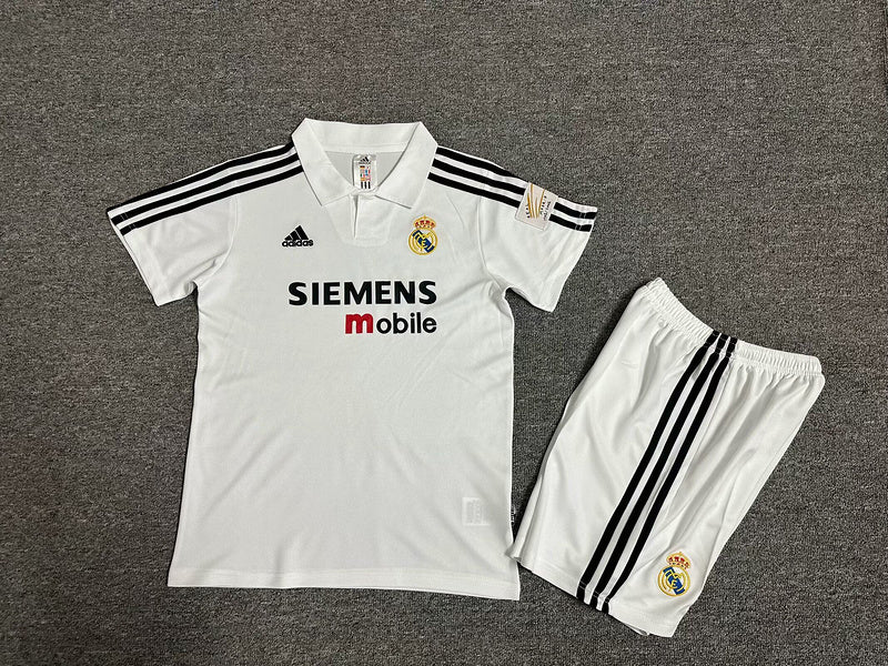 02-03 Real Madrid home retro kid kit