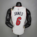 Miami Heat JAMES#6 white