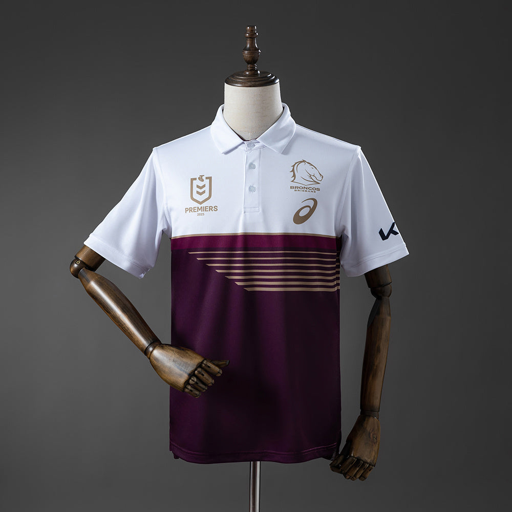 NRL Brisbane Broncos 2025 Grand Champion POLO S-5XL