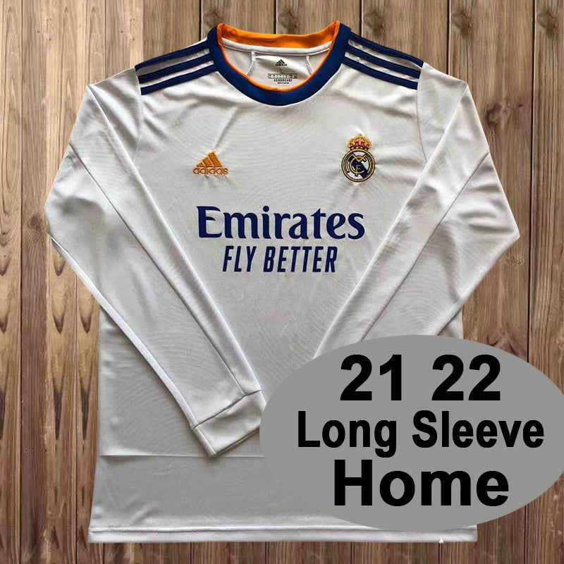 21-22 Real Madrid home long sleeve jersey1740500524000