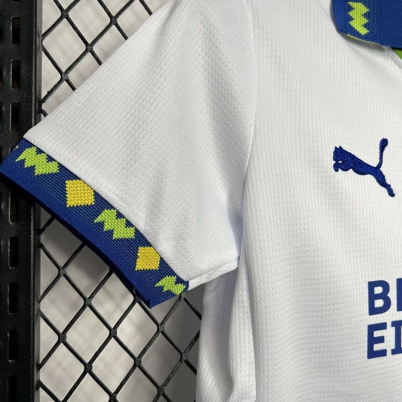 24-25 PSV Third away white kid kit