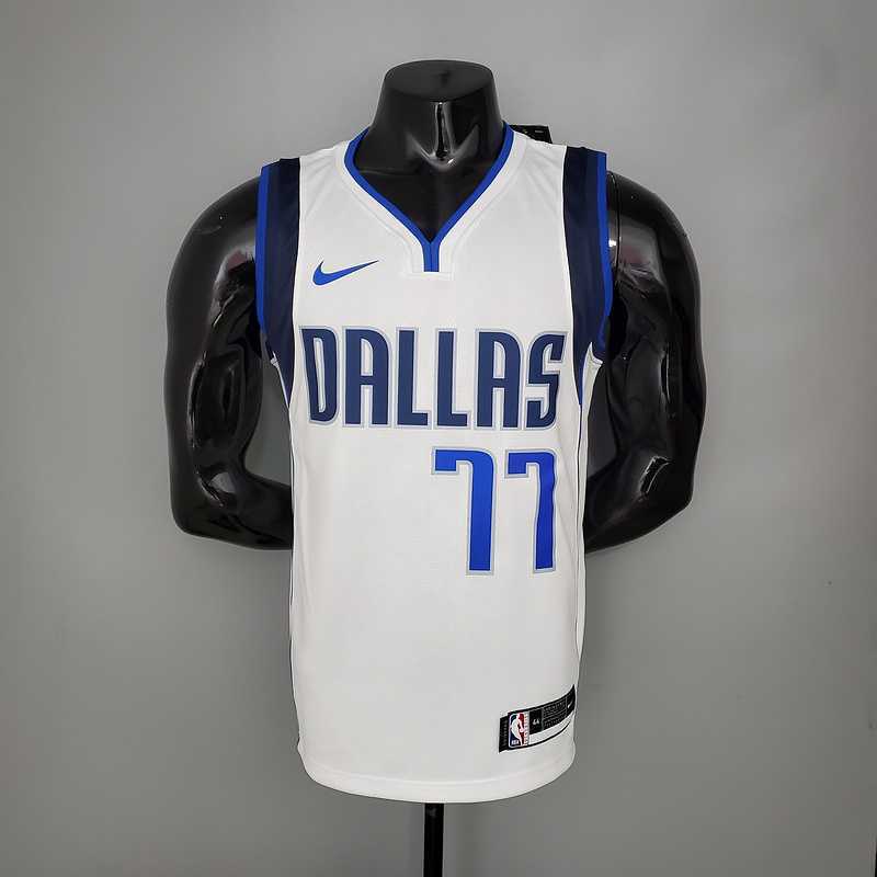 DONCIC#77 Lone Ranger home White