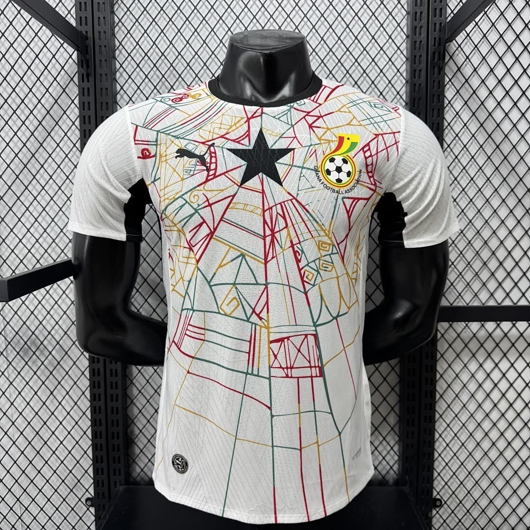 Ghana 2026 World Cup Home Player Version soccer jersey