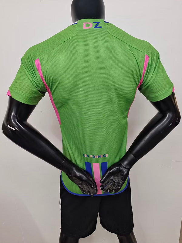 24-25 Algeria pink and green player version jersey