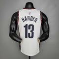 Harden #13 Brooklyn Nets City version white
