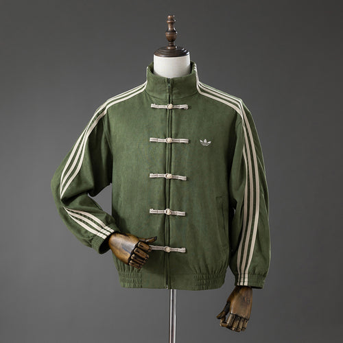 (Chinese New Year) Tang-style jacket - Green S-XL