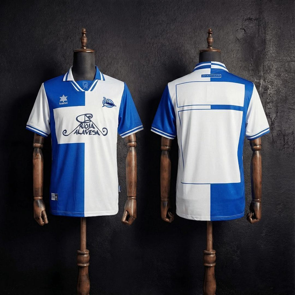 Retro 2000/01 Deportivo Alaves Home Jersey S-XXL