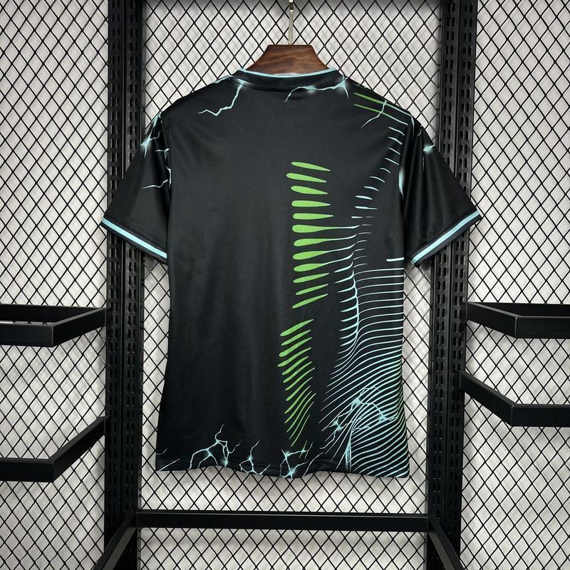 24-25 Real Madrid Special Edition Black and green Jersey S-XXL