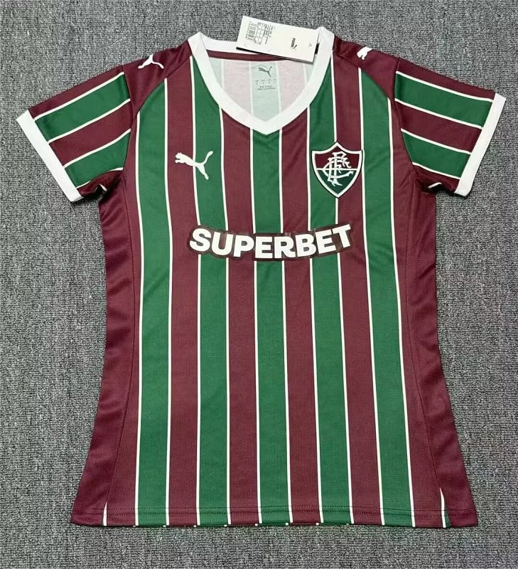 26-27 Fluminense Home Woman S-2XL — Jsonwang 26/27