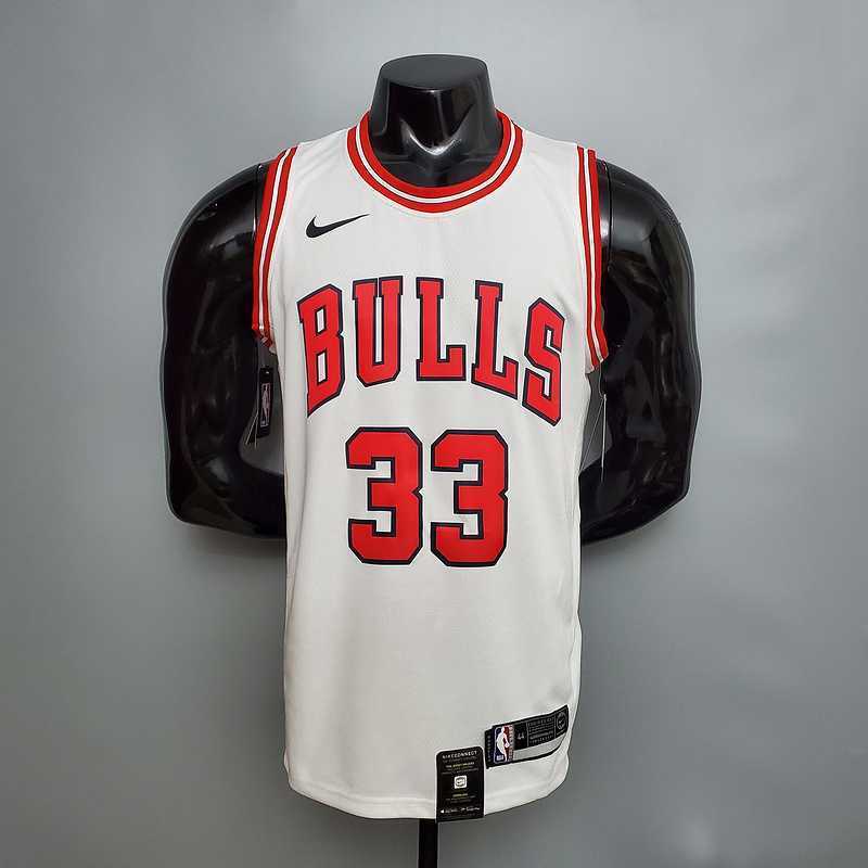 PIPPEN#33 Chicago Bulls white