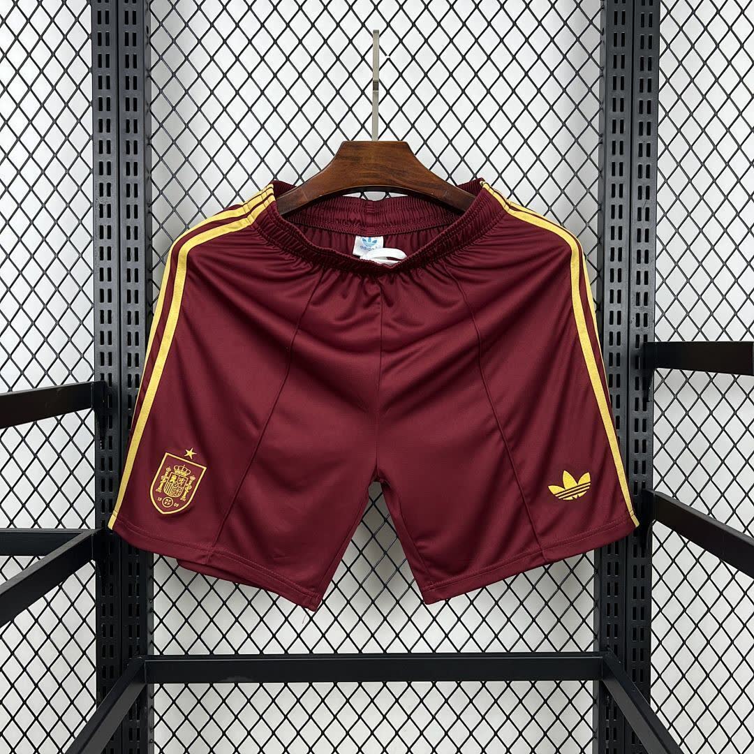 Pantalon Corto de Futbol #Mens Spain 2026 World Cup Away Shorts — Zhang199
