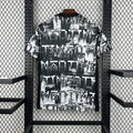 Mens Corinthians 2025/26 Black and White Pre-Match Jersey