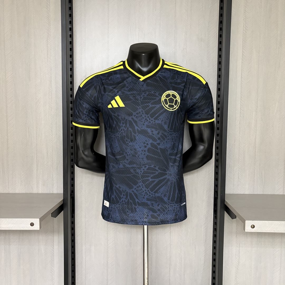 Colombia 2026 World Cup Black Jersey Player Version S-XXL