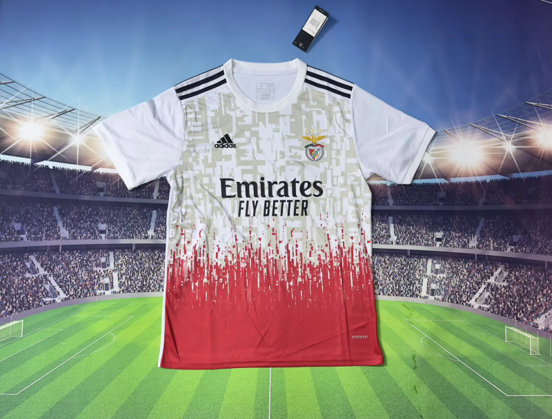 Benfica 2025/26 White And Red Special Jersey