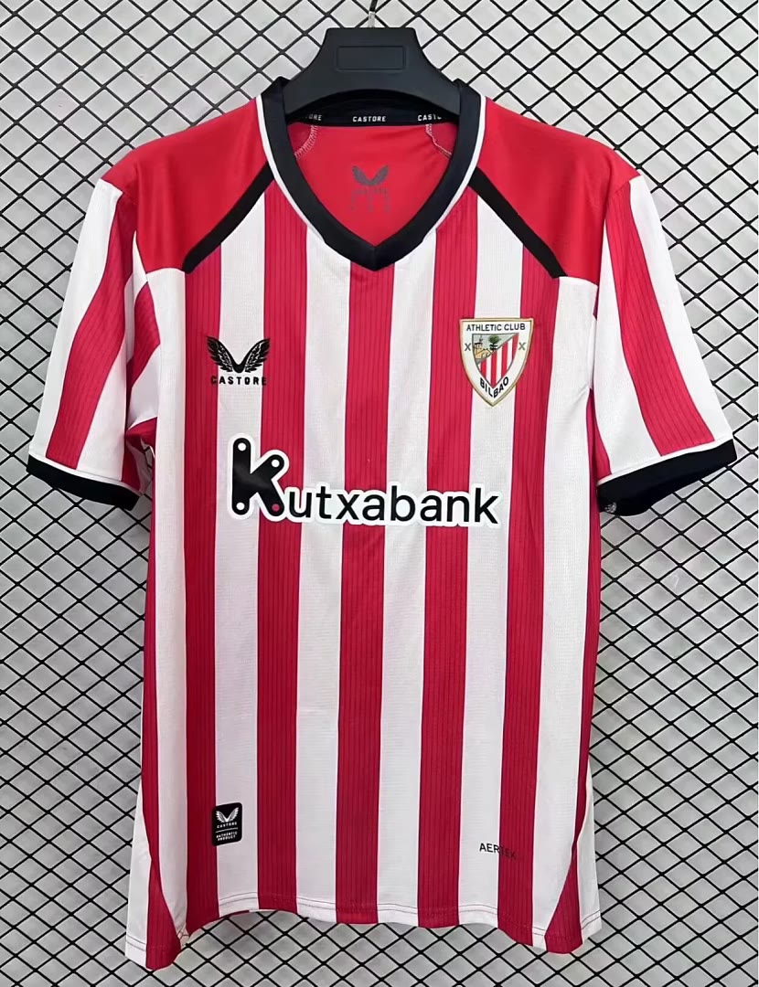 Men's Athletic Bilbao 2026/27 Home Soccer Jersey S-4XL
