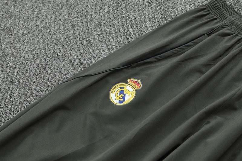 Real Madrid 2025/26 Dark Green Windbreaker suit S-2XL