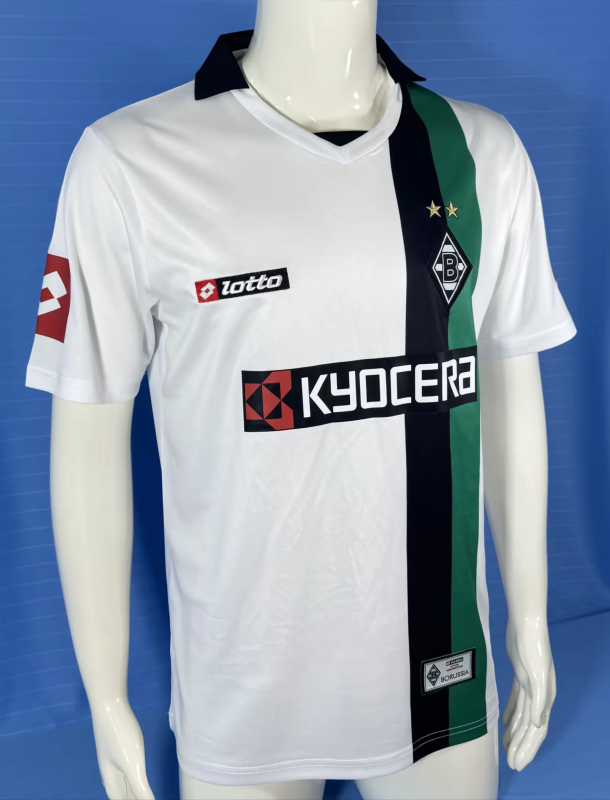 Retro 2008-09 Mnchengladbach home soccer jersey size S-2XL