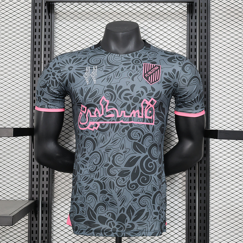 25-26 Palestino special version grey pink Player version soccer jersey