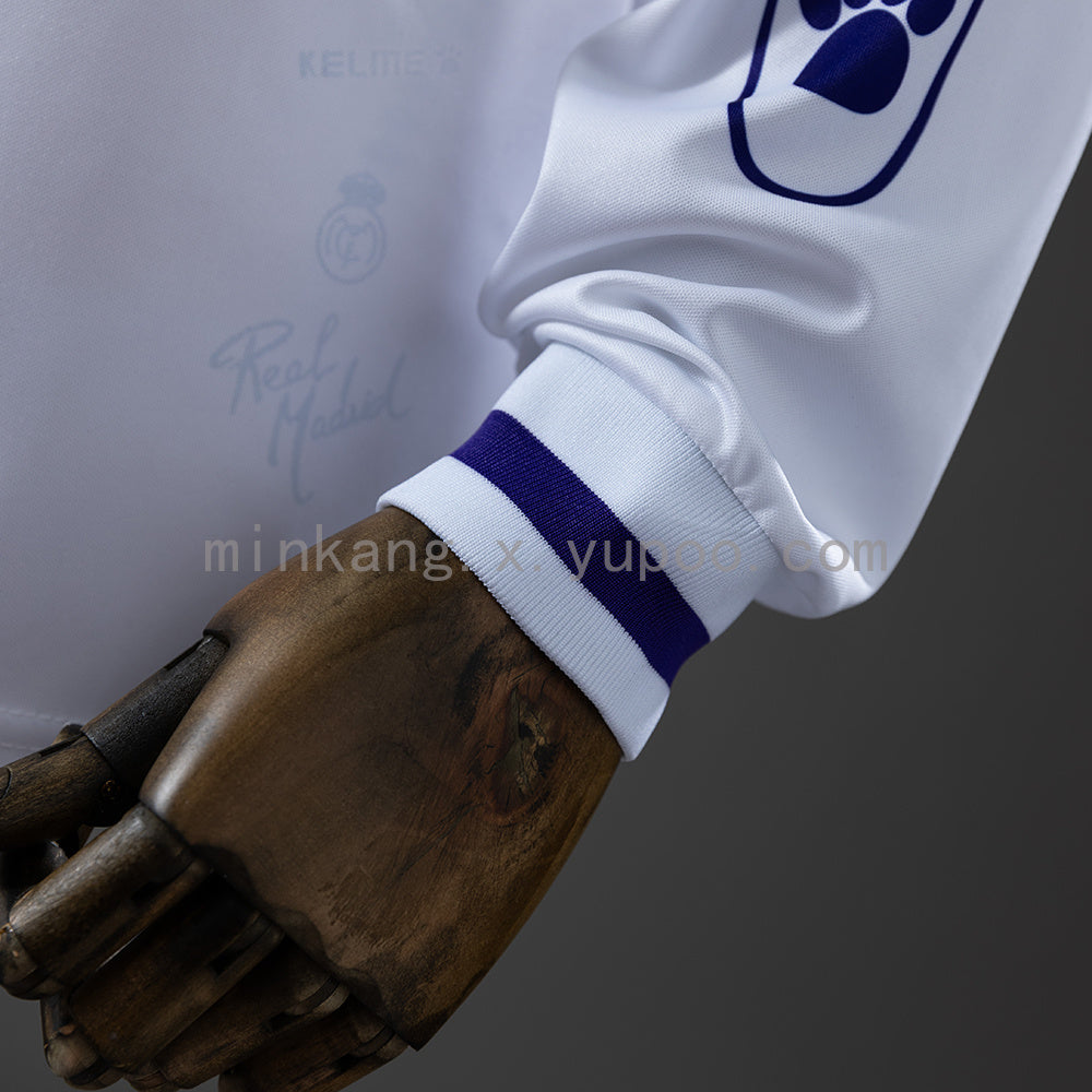 Retro long sleeve Real Madrid 94/96 home S-XXL