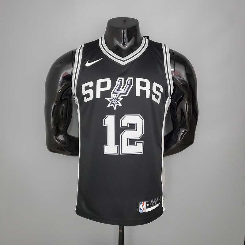 ALDRIDGE#12 Spurs Black