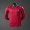 Portugal 2026 Home Player Version Long-Sleeve Jersey S-4XL