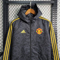 23-24 Manchester United black windbreaker