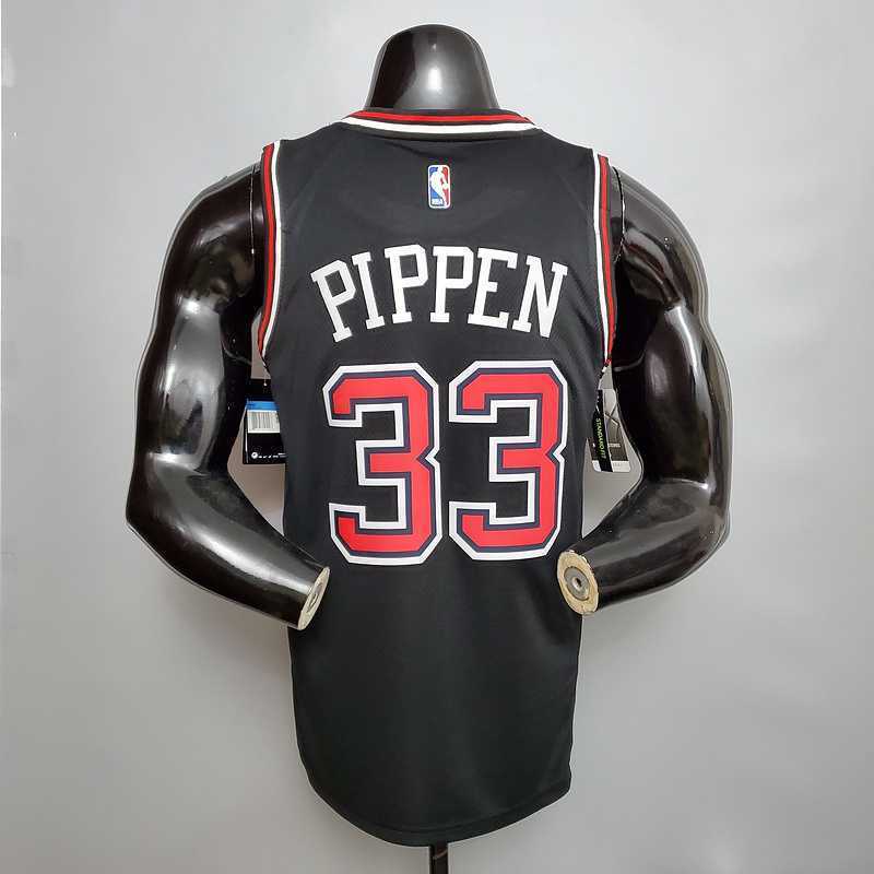 PIPPEN#33 Chicago Bulls Black