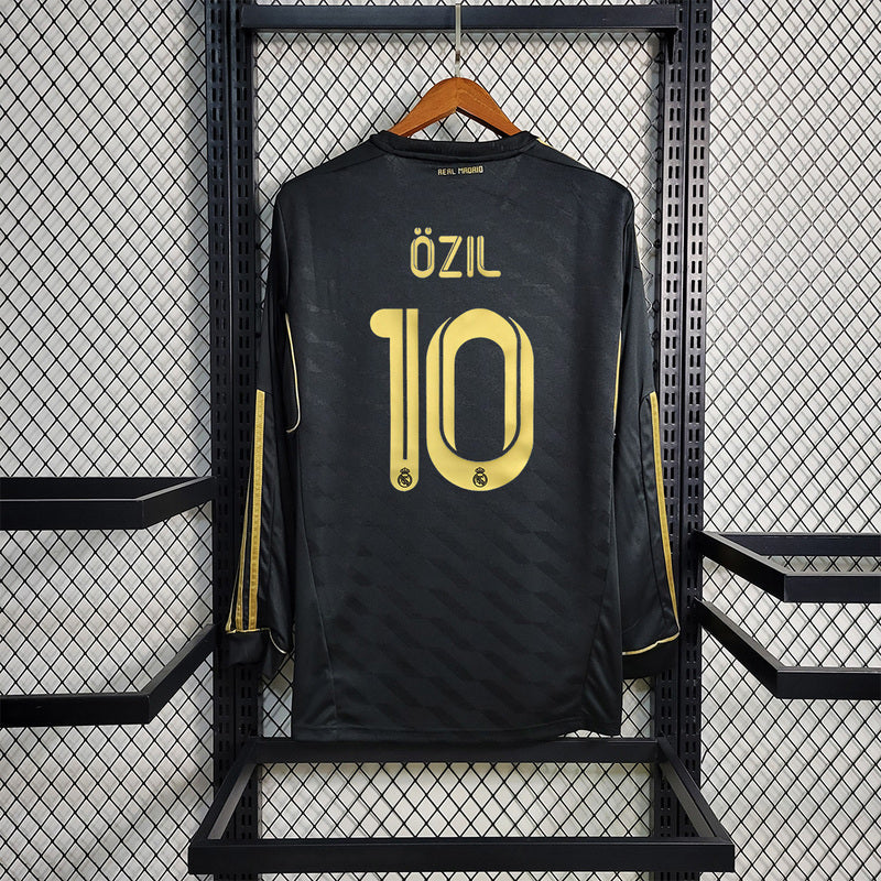 11-12 Real Madrid away black long sleeve