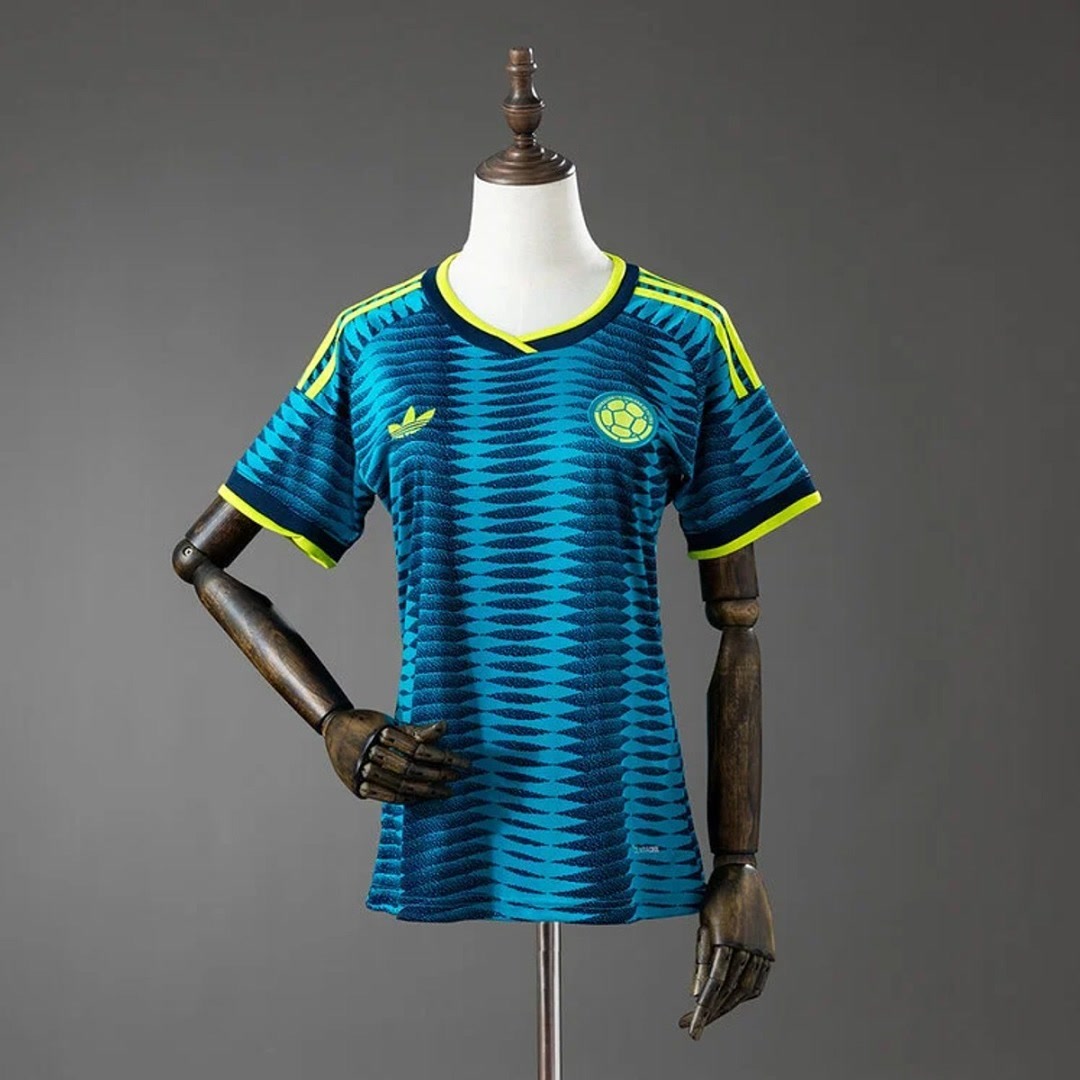 Womens Colombia 2026 World Cup Away Jersey S-2XL